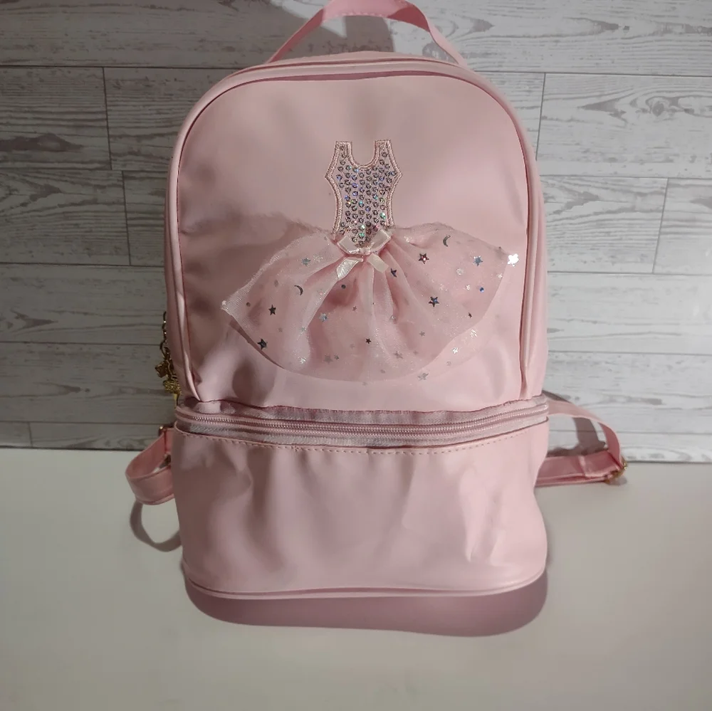 Dance Backpack Pink Tutu Design